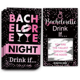 Bachelorette Party Drinking Games - Drink If Games Scratch Off Cards - Perfect For Girls Night Out Activity,Bridal Showers,Bridal Parties,Wedding Showers,Engagement And Birthday 40 Sheets-05