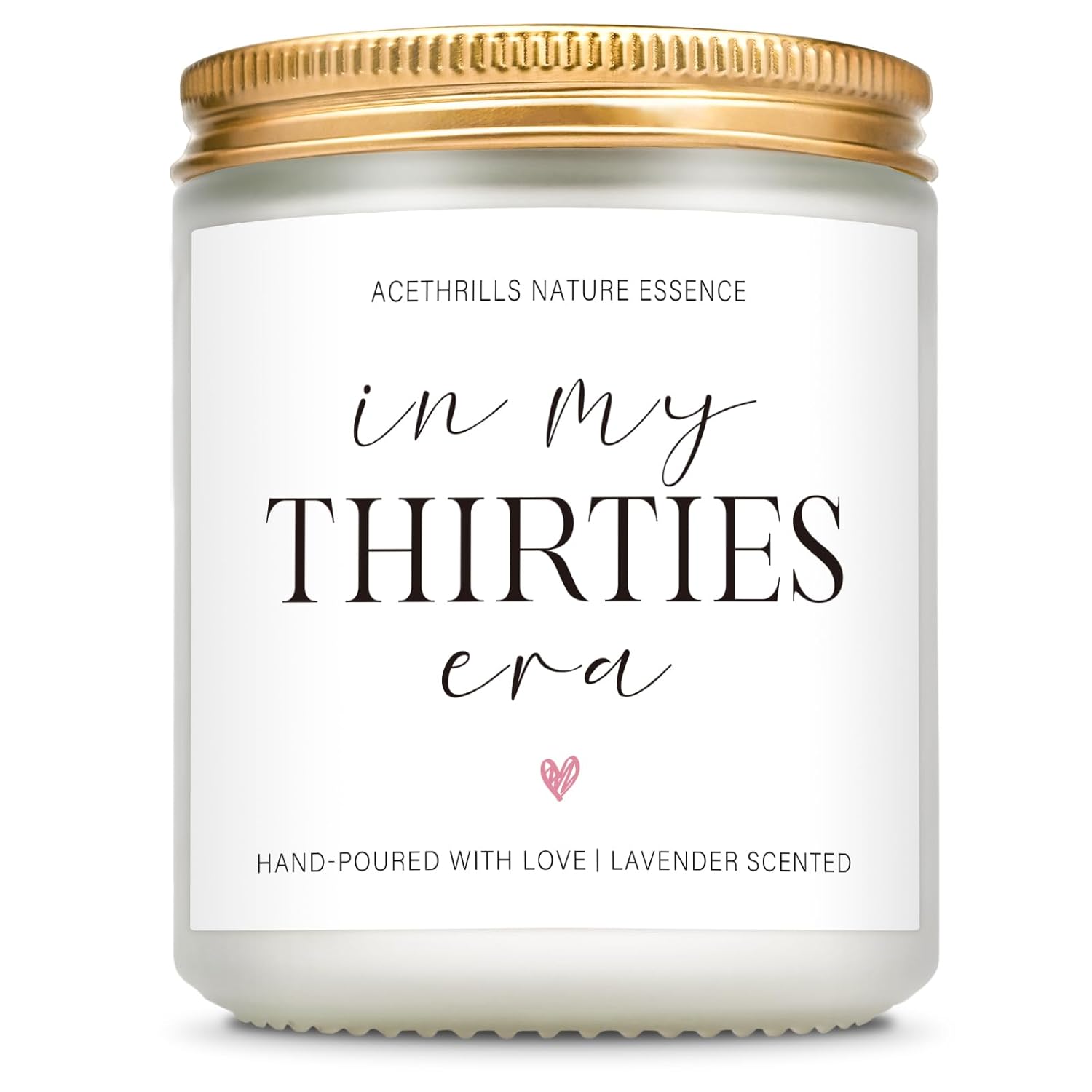 30Th Birthday Gifts For Women Men, Happy 30Th Birthday Decorations For Her Him - 7 Oz Lavender Scented Candles (In My Thirties Era)