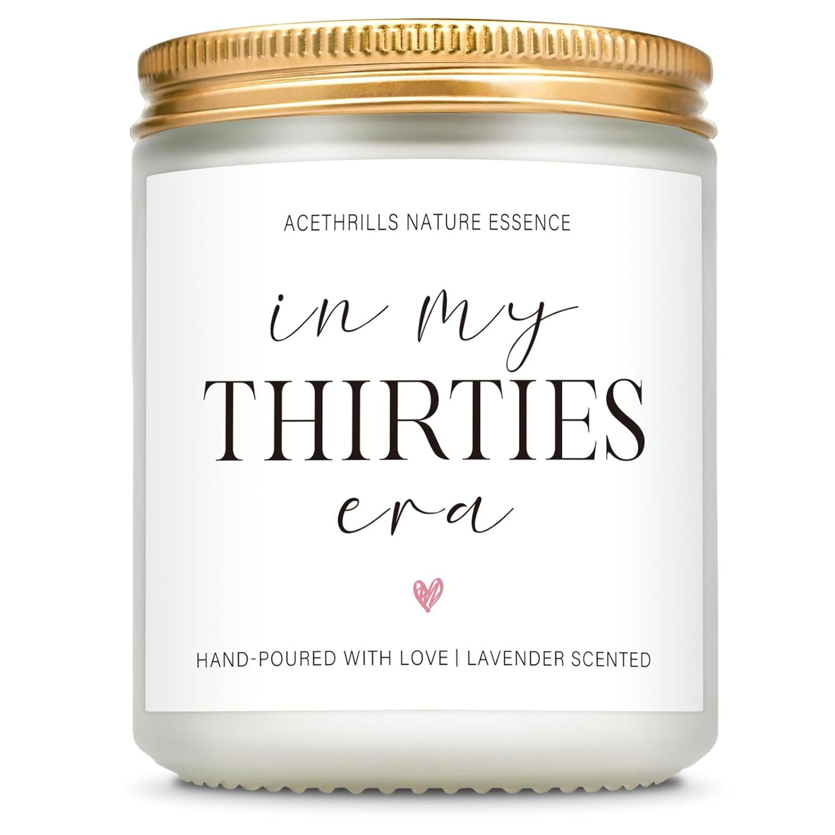 30Th Birthday Gifts For Women Men, Happy 30Th Birthday Decorations For Her Him - 7 Oz Lavender Scented Candles (In My Thirties Era)