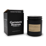 Velvet & Smoked Vanilla Luxury Scented Matte Black Jar Soy Candle With Box | Hand Poured In The Us