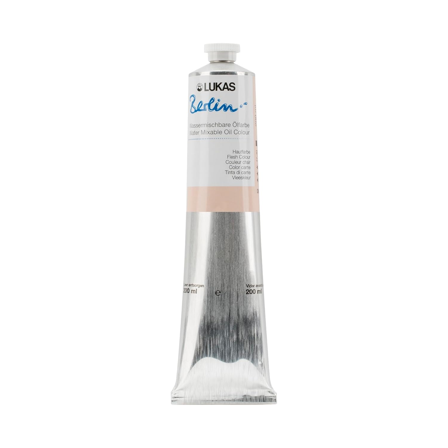 LUKAS Premium Water mixable Oil Paint, Skin-Coloured, 200 ml