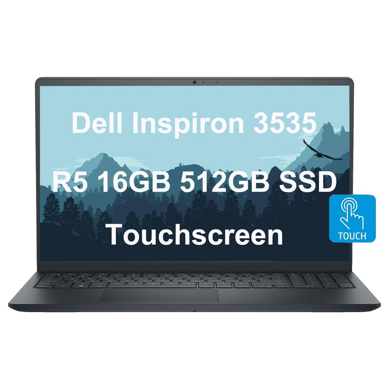 Dell Inspiron 15 15.6" Laptop (FHD Touchscreen, AMD Ryzen 5 7530U, 16GB RAM, 5