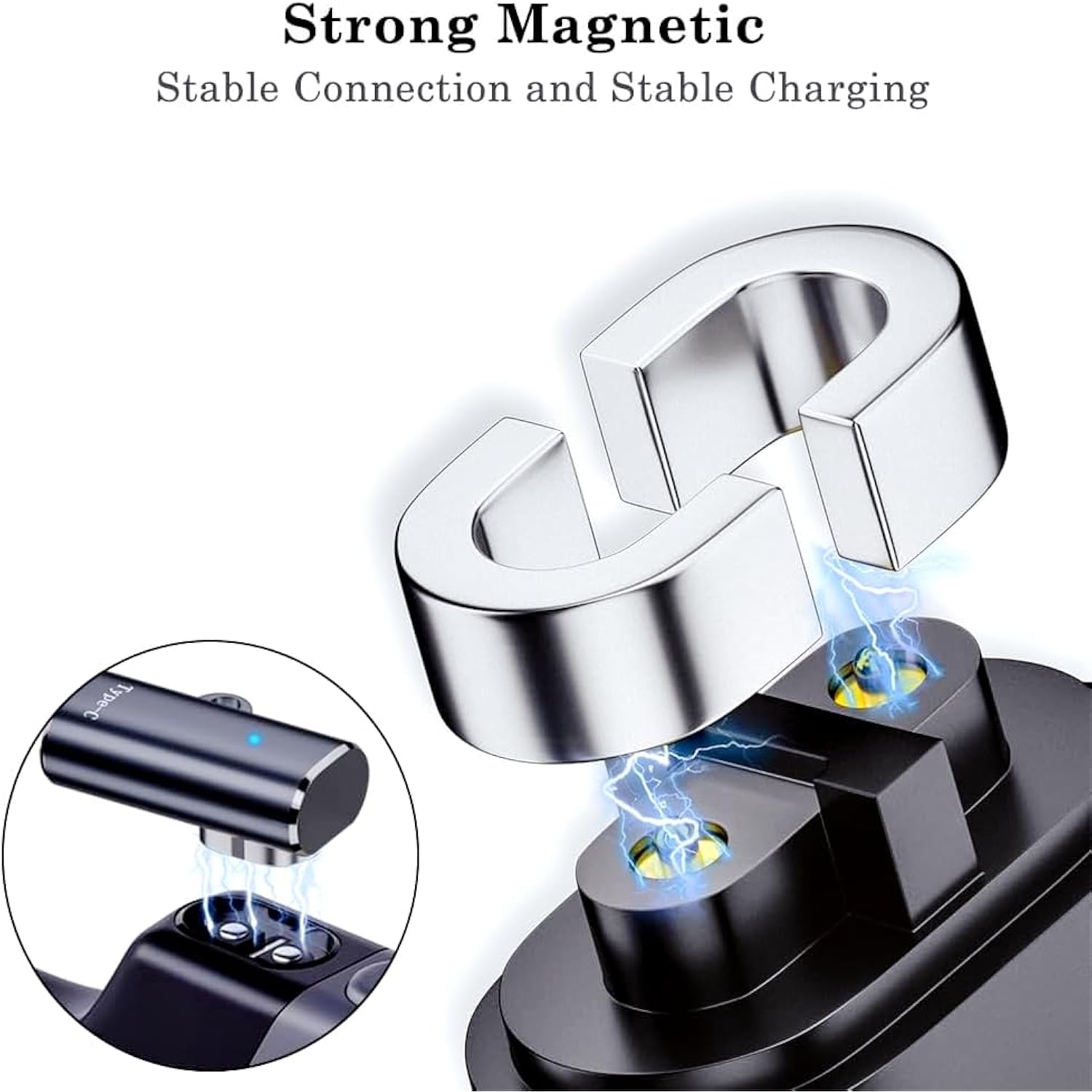 Usb C Shokz Charging Cable Adapter (2 Pack) Type C Charger Cable To Shokz Magnetic Converter Compatible With Shokz Aeropex, Openrun, Openrun Pro/Mini, Opencomm 2/Uc Charge Plugs, Grey