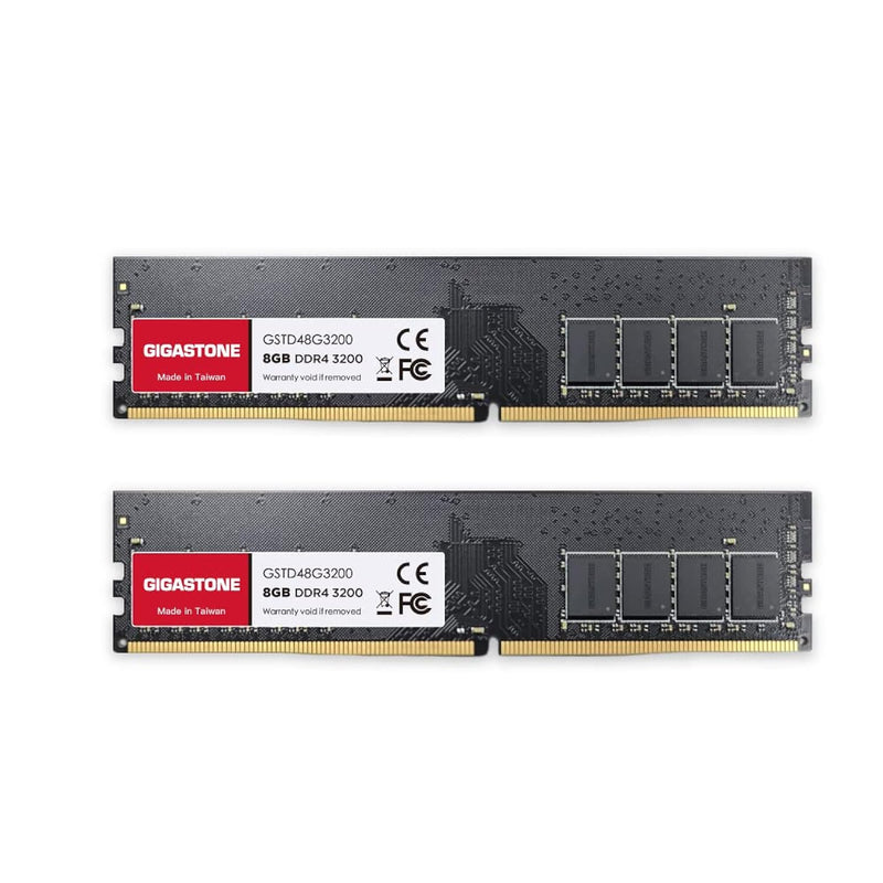 Ddr4 Ram Desktop Ram 16Gb (2X8Gb) Ddr4 16Gb Ddr4-3200Mhz Pc4-25600 Cl22 1.2V 2