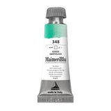 MaimeriBlu 12ml Single-Pigment Watercolor Paint - Viridian PG18 Professional Watercolor Paint - Lightfast and Transparent Watercolor Paint Tube for Artists