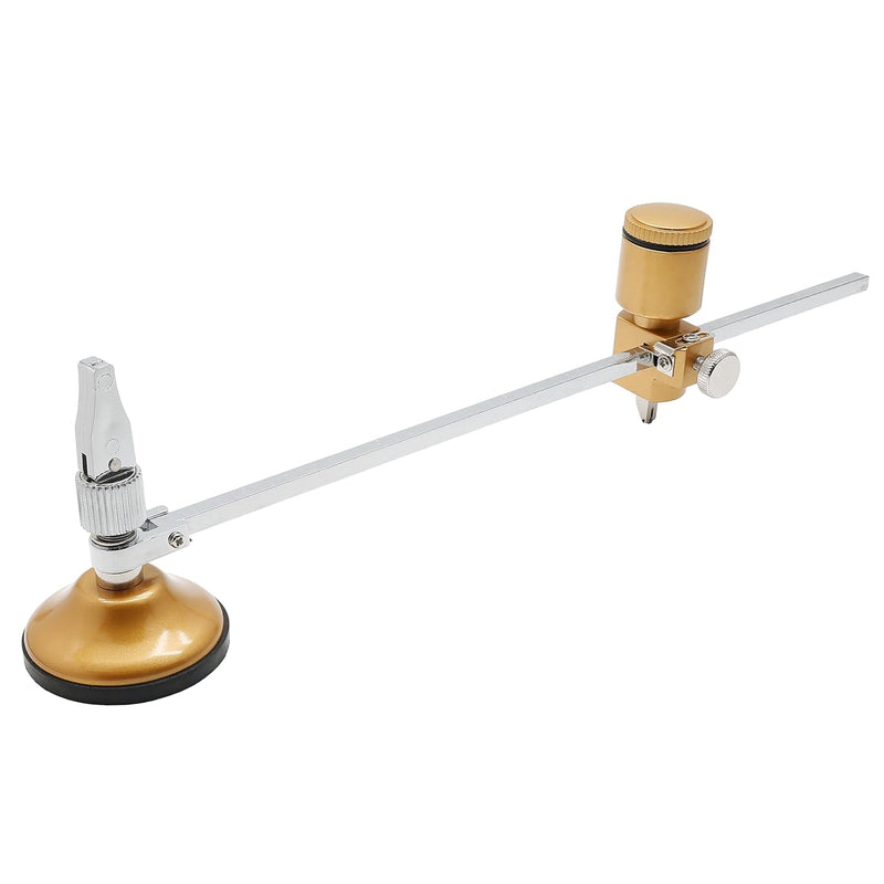 23.6" (60Cm) Circular Glass Cutter With Suction Cup, Adjustable Compasses Type