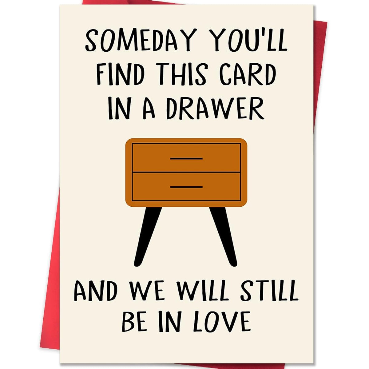 Funny Anniversary Card Gifts For Men, Happy Birthday & Anniversary Greeting Card For Him Husband Boyfriend, Valentines Day Gifts For Him