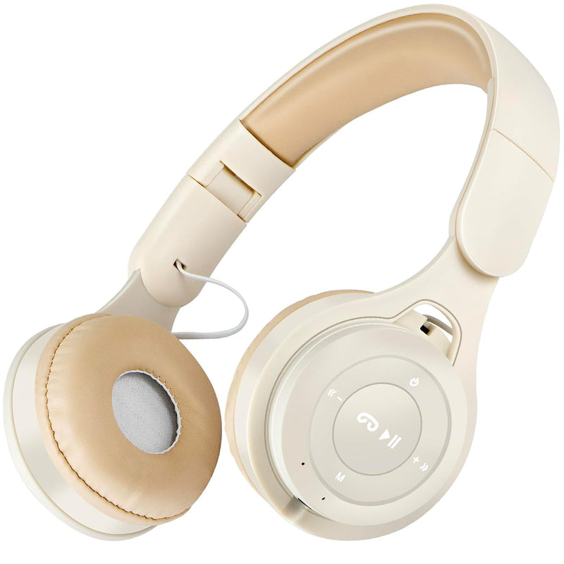 Kids Bluetooth Headphones, Over Ear Children'S Headsets Wireless With Built-In