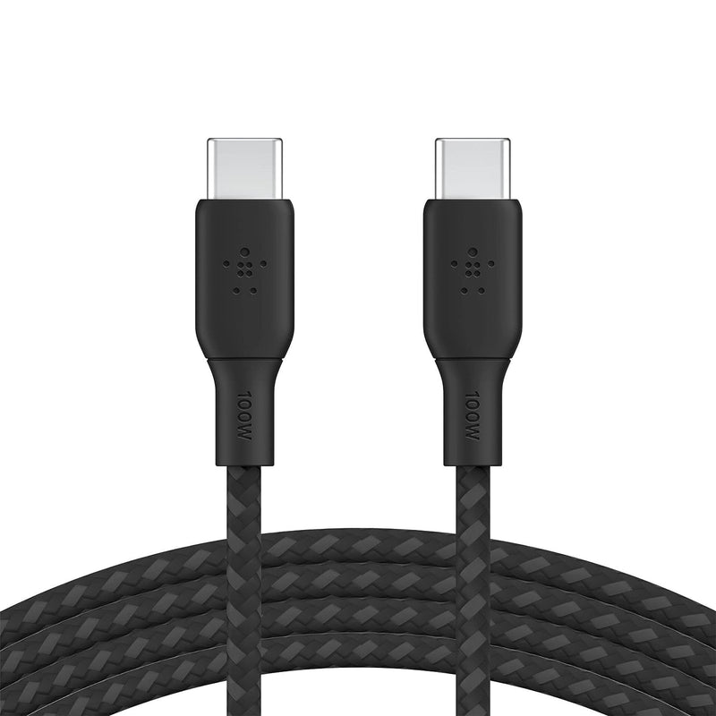 Belkin BoostCharge USB-C to USB-C Power Cable (2M, 6.6ft), Fast Charging Cable