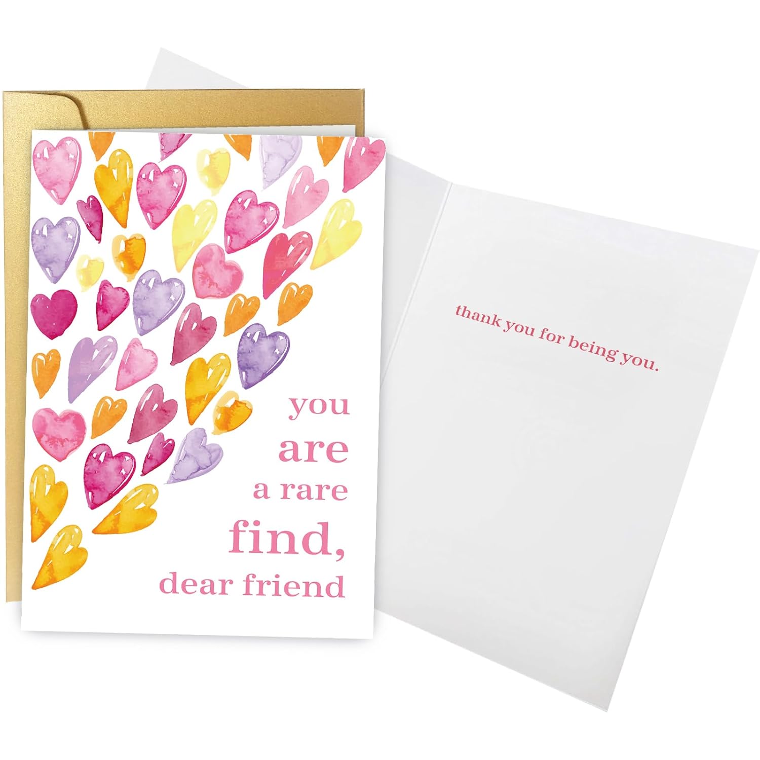 Heartfelt Birthday Card For Best Friend, Valentines Day Card For Bestie, Happy Galentines Day Card For Bff, Heart Friendship Card