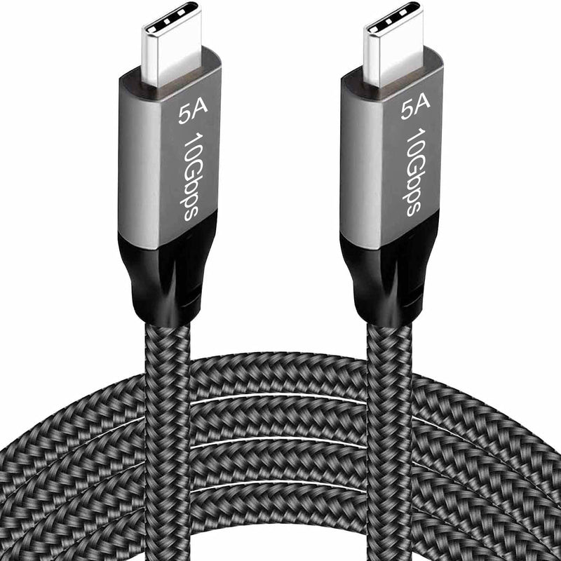 Usb C To Usb C Cable 6.6Ft,4K Display,100W(5A),3.1 Gen 2,Power Delivery Charge