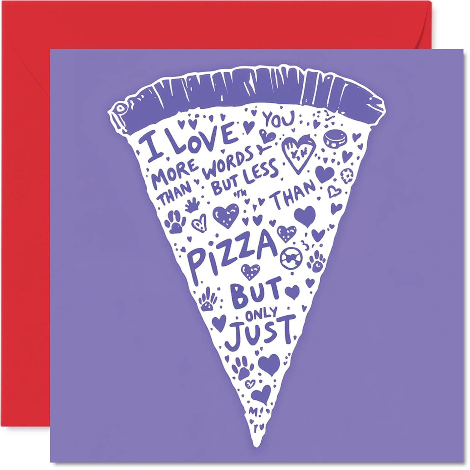 Funny Valentines Card - Love You More Than - Happy Anniversary Card For Family From Colleague Friends, 5.7 Inch Wedding Anniversaries Greeting Cards
