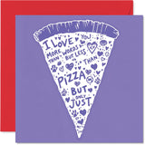 Funny Valentines Card - Love You More Than - Happy Anniversary Card For Family From Colleague Friends, 5.7 Inch Wedding Anniversaries Greeting Cards