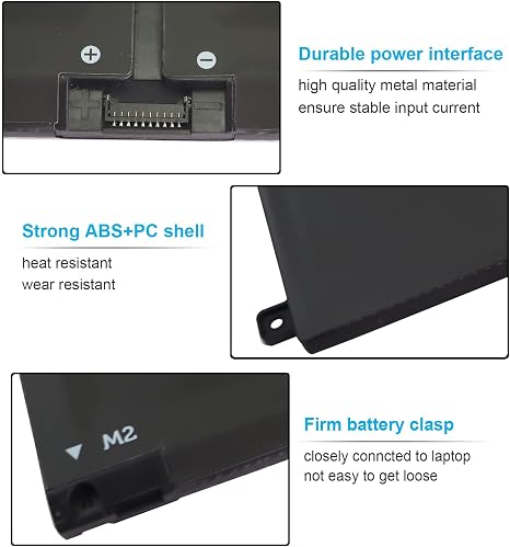 Dell H5CKD 53Wh 15V Replacement Laptop Battery Inspiron Latitude Vostro