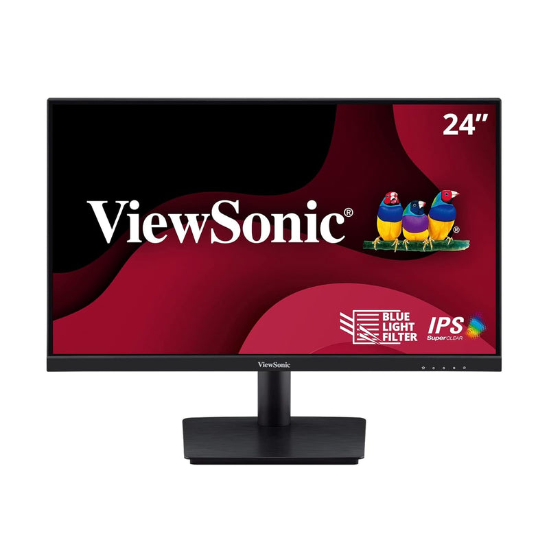 ViewSonic VA2409M 24 Inch Monitor 1080p IPS Panel with Adaptive Sync, Thin Bez