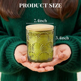 Jasmine Scented Candle, 100% Soy Candle 30 Hours Burn, Candle Gifts For Men And Women Valentine Mother’S Day, Friendship Funny Gift For Home Decoration 5Oz