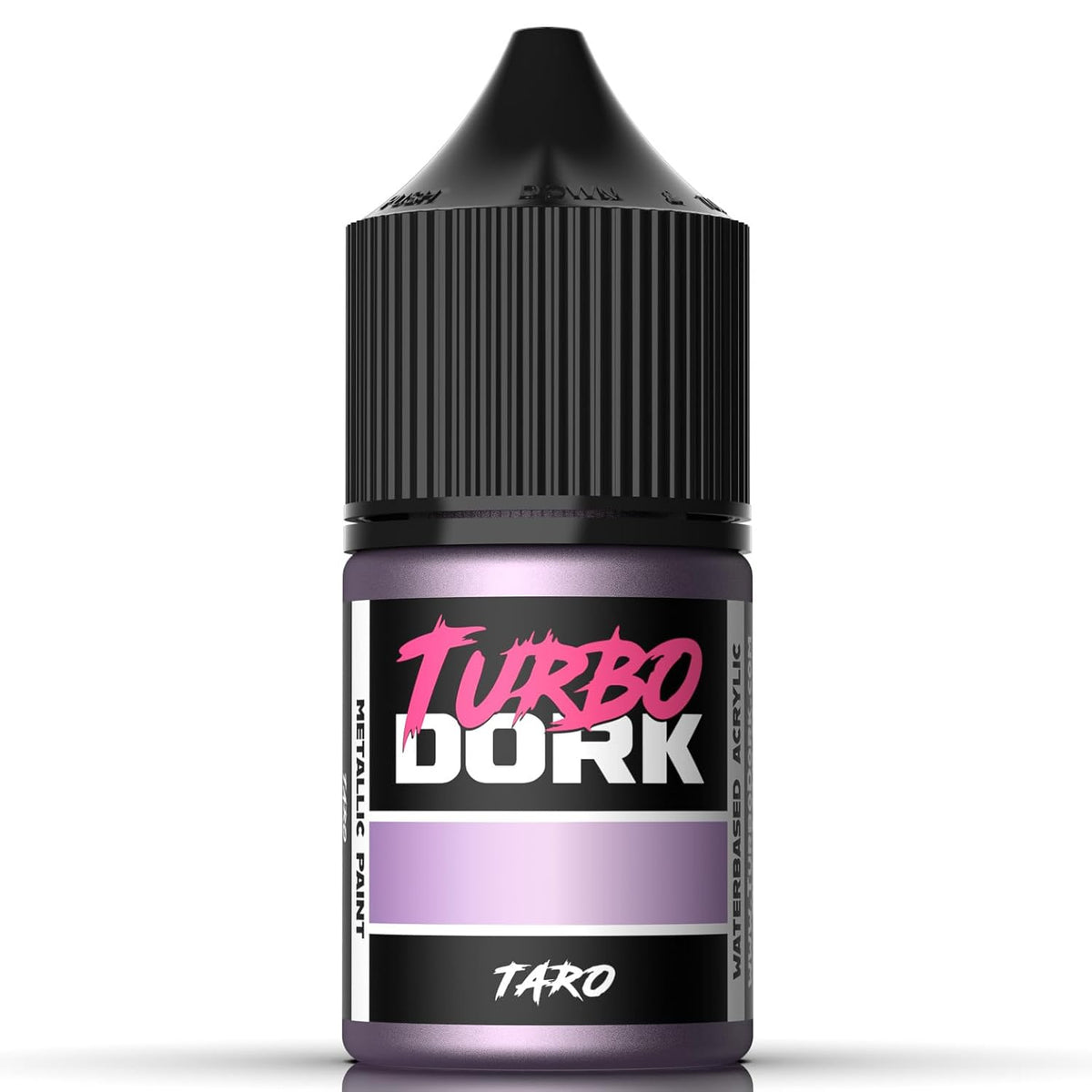 Taro Metallic Acrylic Paint 22Ml Bottle - Water-Based Non-Toxic Metallic Finish Paint
