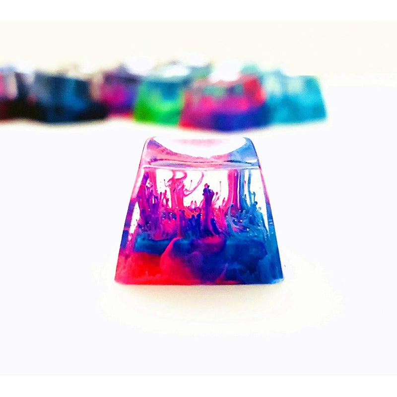 1 Pcs Handmade Seabed Landscape R4 Keycap Resin Artisan Backlit Switch Sa Prof