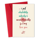 Funny Valentines Day Gifts For Him Her, Unique Valentines Cards Gifts For Husband Wife, Romantic Valentines Day Card Gift For Boyfriend Girlfriend, Mens Valentines Gifts