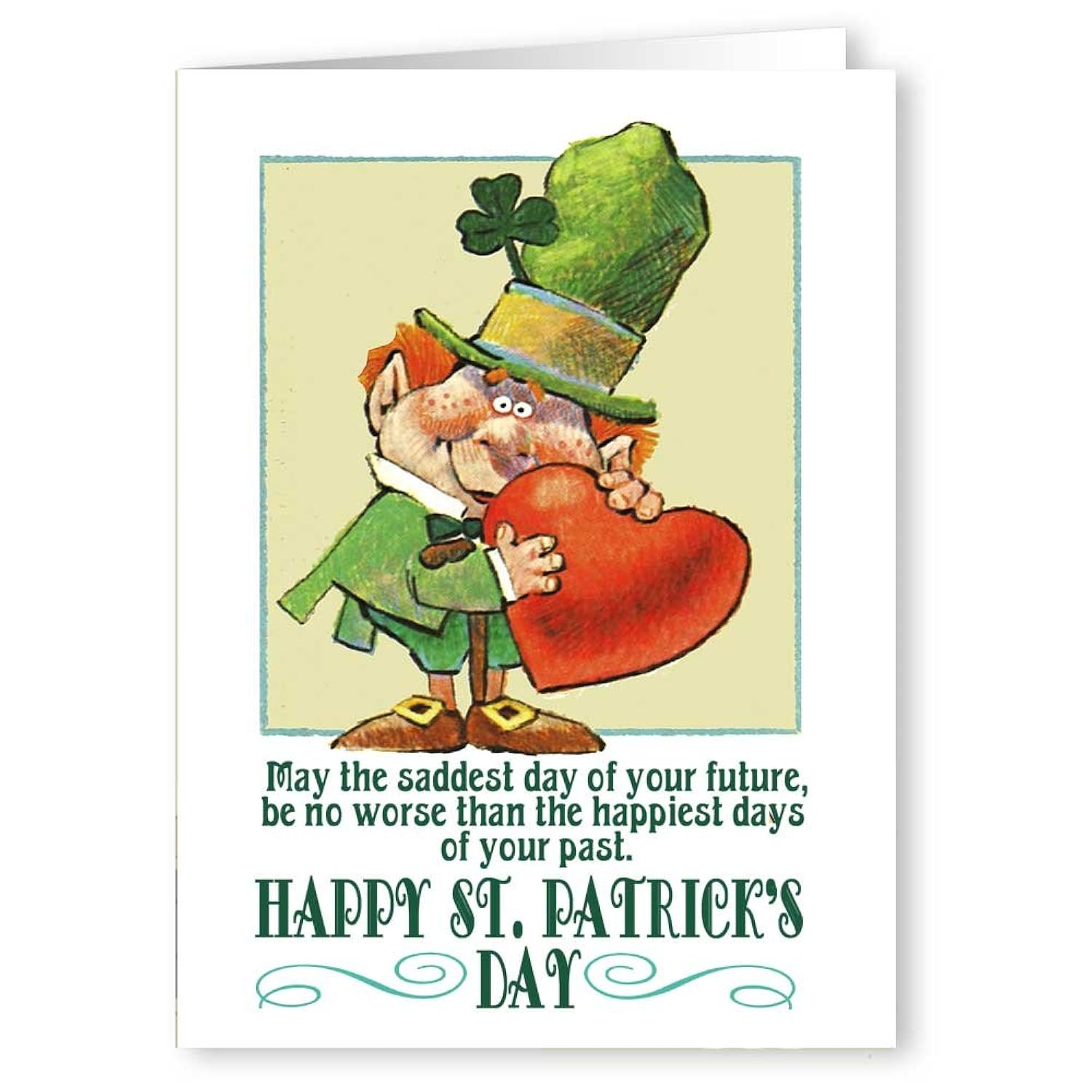 Stonehouse Collection's St. Patrick's Day Card - 15 Assorted Cards & Envelopes