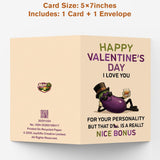 Happy Valentines Day Card Gifts Decorations For Him Men Husband Boyfriend, Mens Husband Valentine'S Day Cards Gifts Decor Ideas Funny Unique