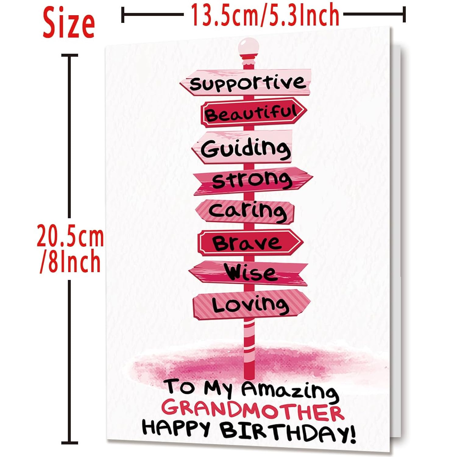 Grandma Birthday Card | Happy Birthday Grandmother Gifts Cards Form Grandchildren