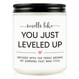 Promotion Gifts For Women At Work, New Job Candle Gifts, Congratulations Gift For Women, Funny Congrats Gift For Coworker, Gamer, Friend, Boss, Teachers, Nurses, Work Celebration Present