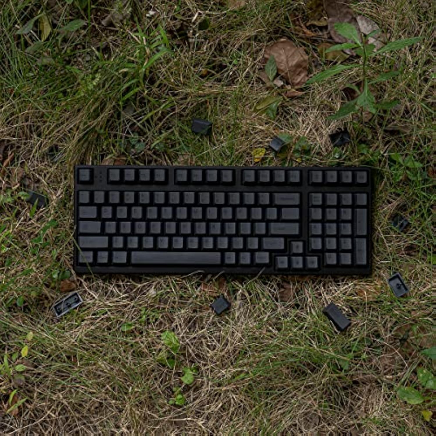 Pbt Gray Keycaps Set 144 Keys Cherry Profile Dye-Sub Custom Iso Ansi Keycaps F