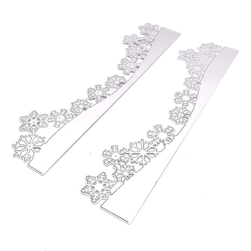 Slimline Snowflake Borders Metal Cutting Dies Stencils For Diy Scrapbooking/Ph