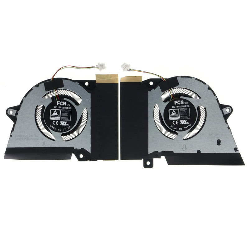 Cpu & Gpu Cooling Fan For Asus Rog Zephyrus G14 Ga401Q Ga401Qc Ga401Qe Ga401Qh