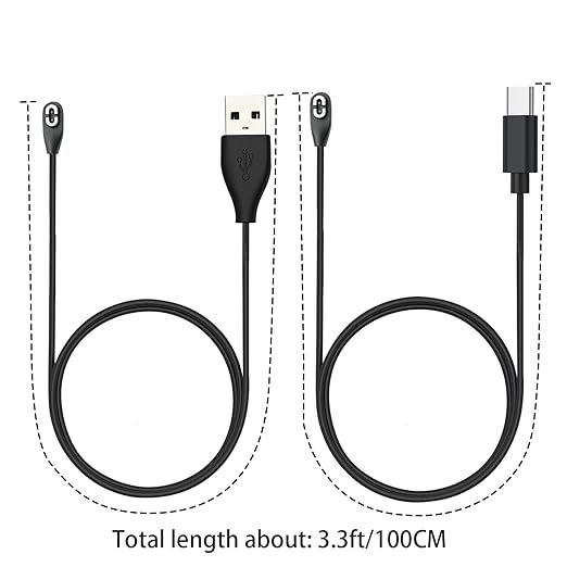 2 Pack Magnetic Charging Cable Compatible with Shokz OpenRun Aeropex OpenComm Headphones