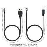 2 Pack Magnetic Charging Cable Compatible with Shokz OpenRun Aeropex OpenComm Headphones