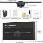 3D Hologram Fan - PD42, Wall Mounted, LED, Naked Eye, for Ads & Events