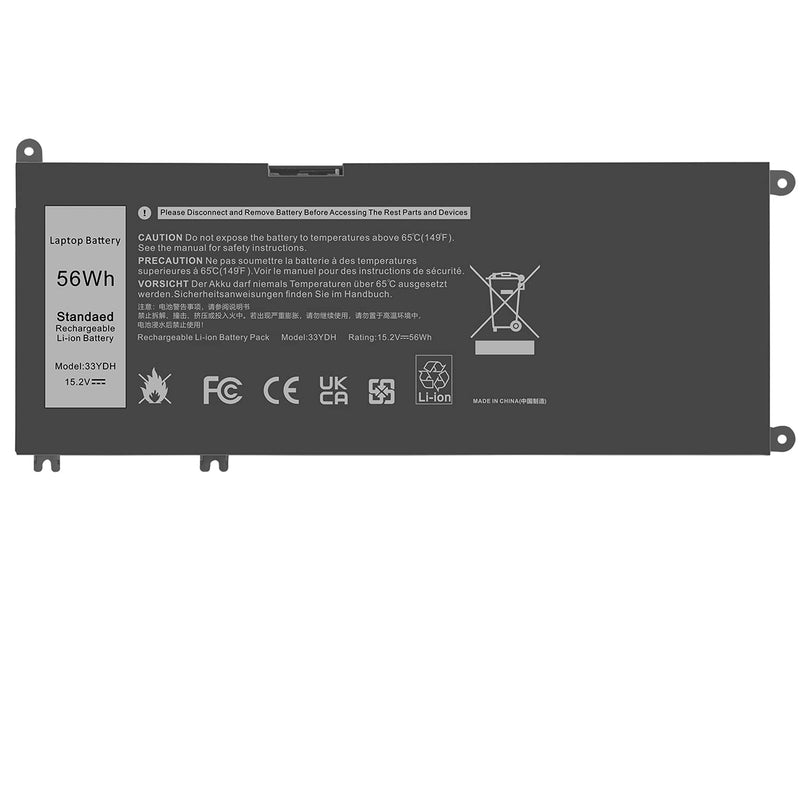 33Ydh 56Wh Laptop Battery For Dell Inspiron 17 7000 7773 7778 7786 7779 2In1 1