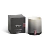 MARIL Collection Scented 8 Ounce Wax and Glass Poured Vessel Candle, Tobacco + Saffron