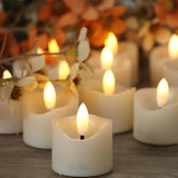 Flameless Led Votive Candles, Battery Operated Fake Led Lights Electric Flickering Candles For Wedding Party Halloween Christmas Party Theme Party, Holiday Decor Home Decorations, Set Of 12