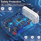 Iphone Charger Fast Charging,10Ft Iphone Charger [Apple Mfi Certified] 2Pack Long Charging Cable With 20W Usb C Charger Block With Usbc To Lightning Cable Compatible With Iphone 14 13 12 11 Pro Max Xr