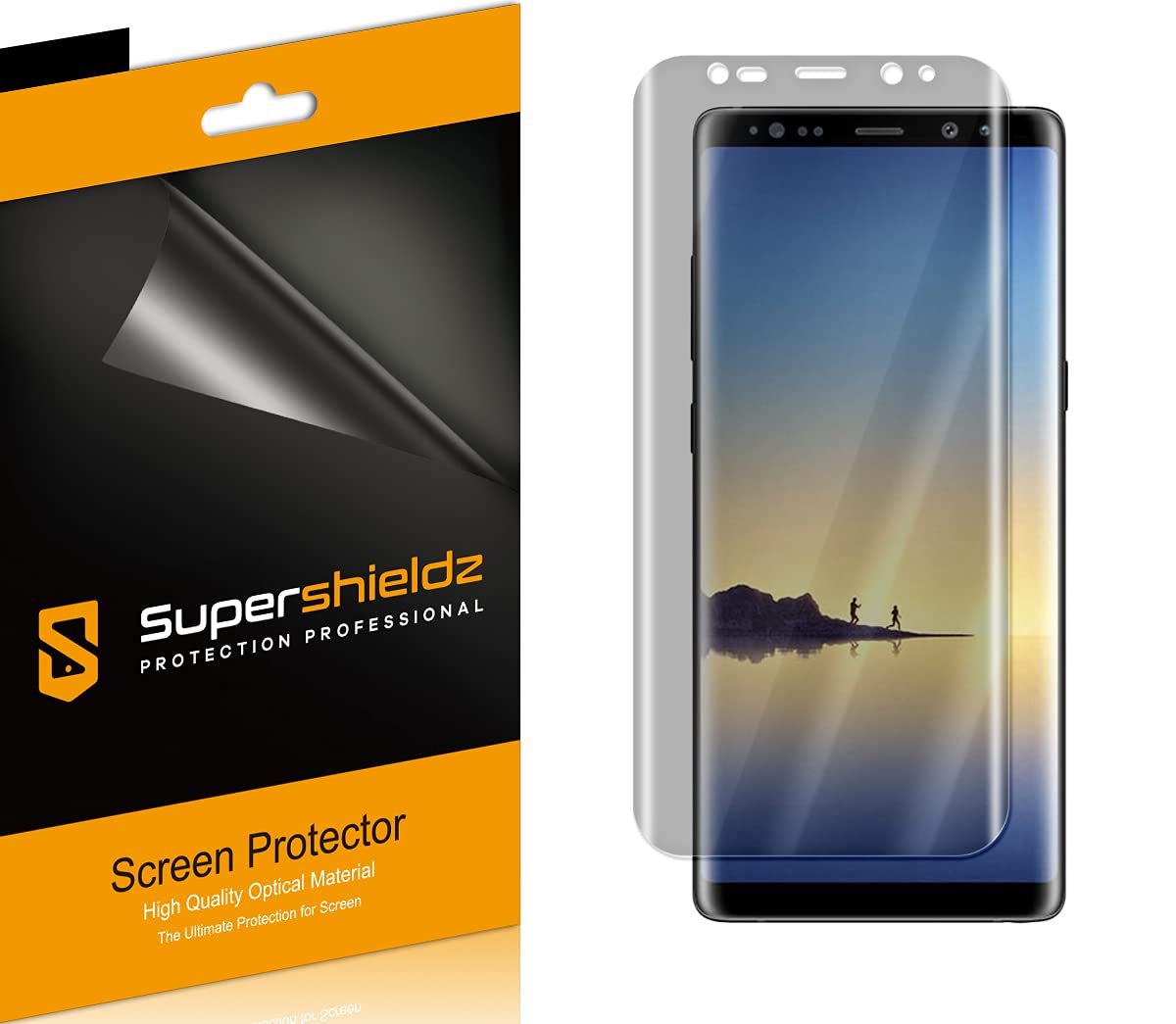 (2 Pack) (Privacy) Anti Spy Screen Protector Shield Designed for  Galaxy Note 8
