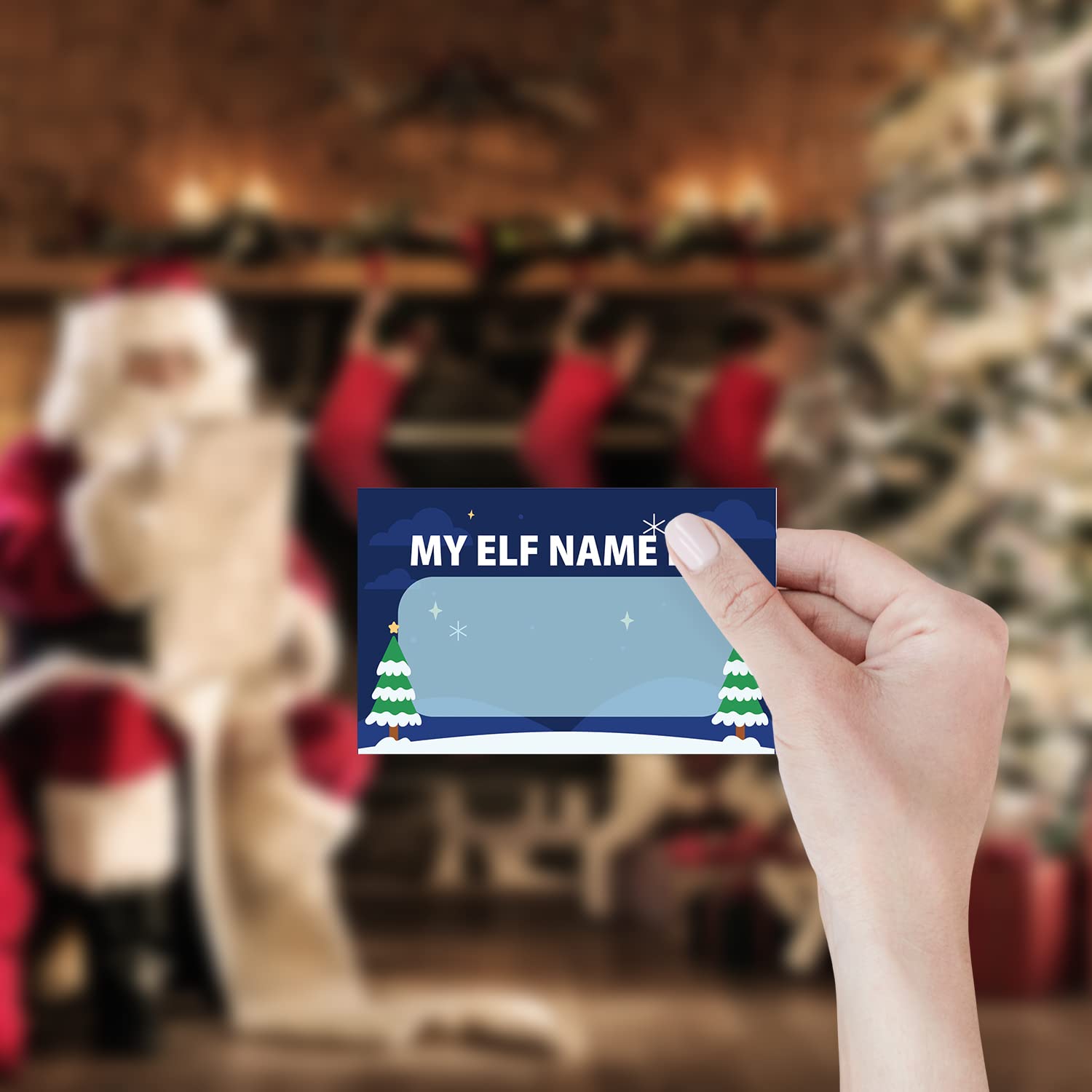 Christmas Games Sign - What'S Your Elf Name Game, Christmas Games For Families, Christmas Party Games, Holiday Games?25C?