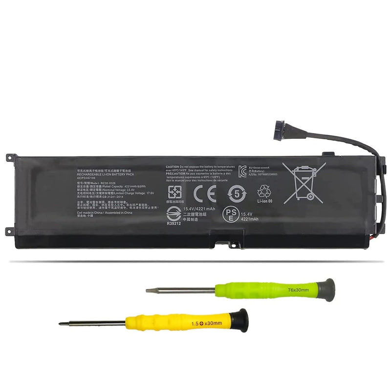 65Wh Rc30-0328 Laptop Battery For Razer Blade 15 Base Edition 2020 2021 Rtx 20