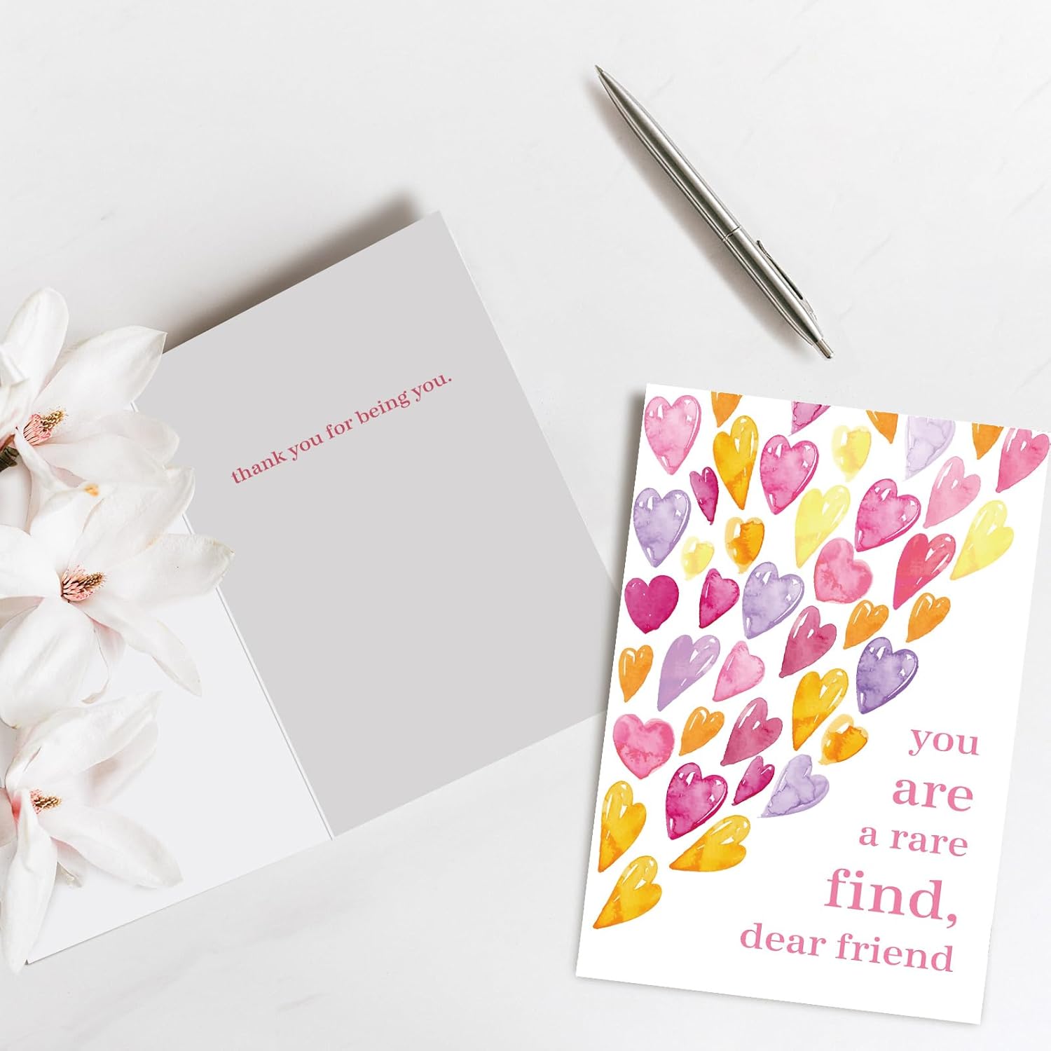 Heartfelt Birthday Card For Best Friend, Valentines Day Card For Bestie, Happy Galentines Day Card For Bff, Heart Friendship Card