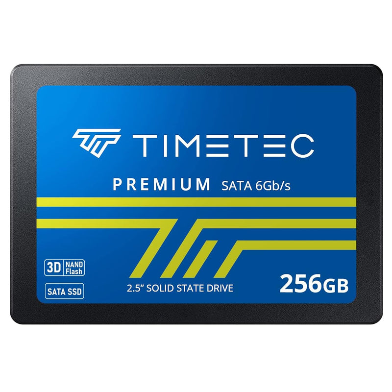 Timetec 256GB SSD 3D NAND QLC SATA III 6Gb/s 2.5 Inch 7mm (0.28") Read Speed U