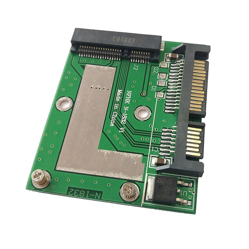 1Pcs Mini Pcie Msata Ssd To 2.5" Sata Drive Adapter Converter Module Board