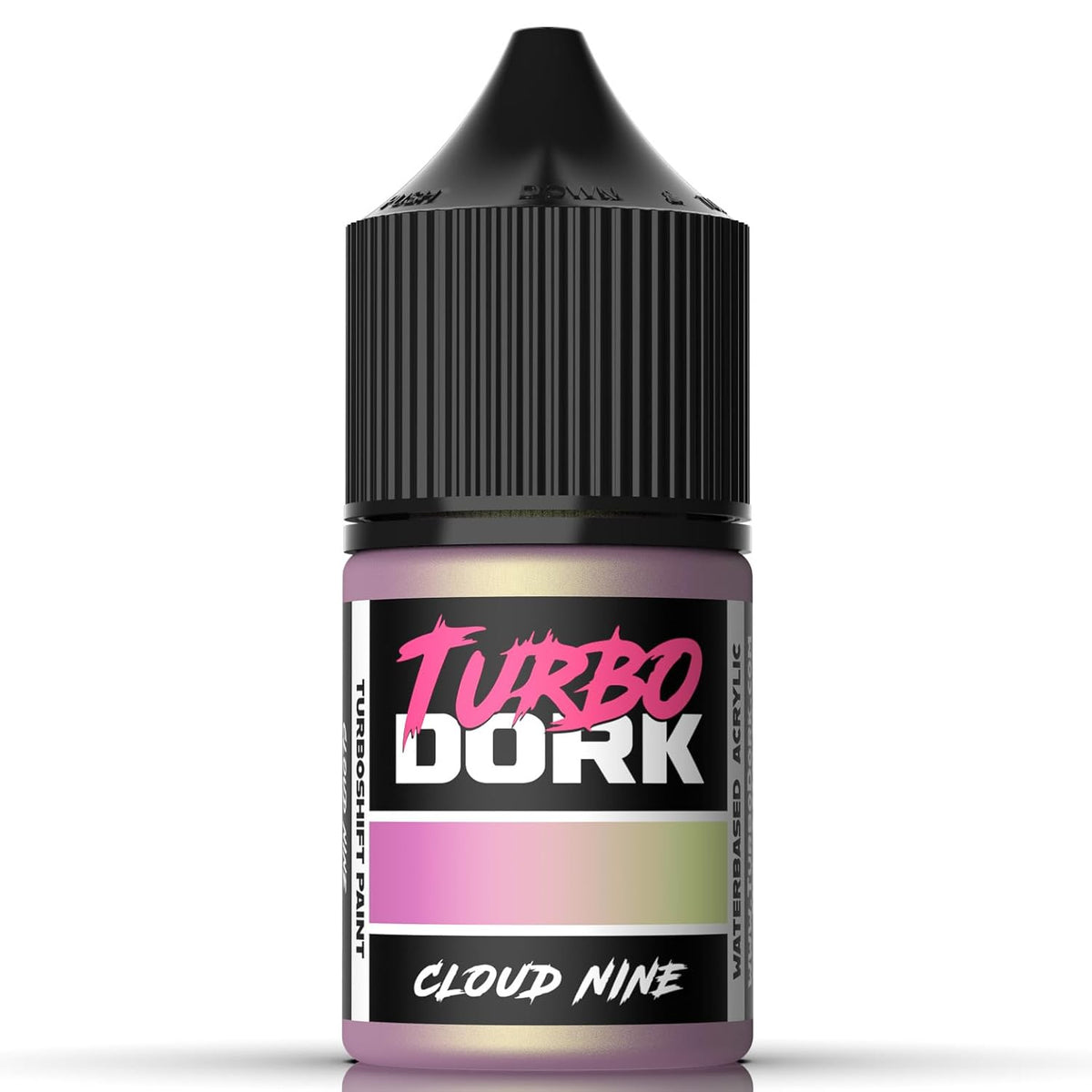 Cloud Nine Turboshift Acrylic Paint 22Ml Bottle - Water-Based Non-Toxic Metallic Color Shifting Paint