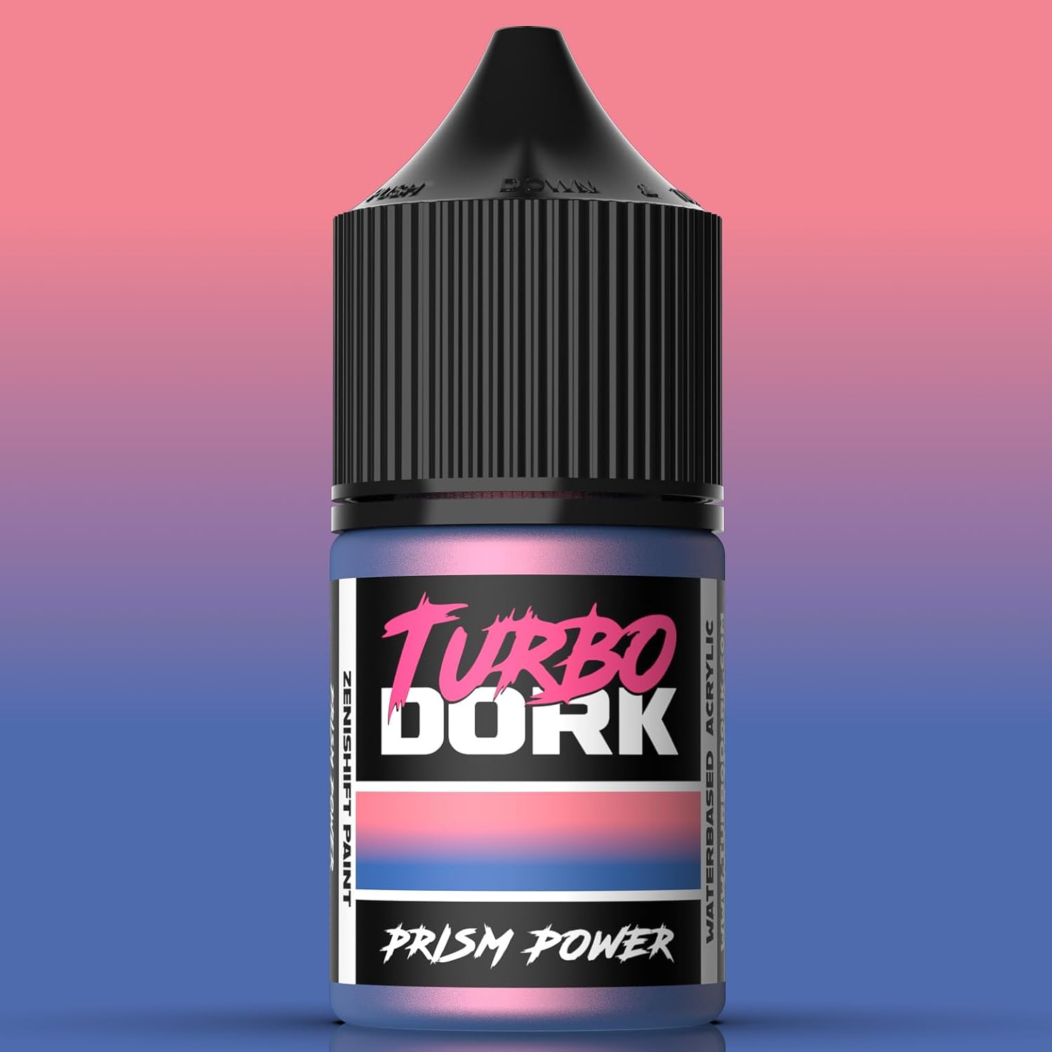 Prism Power Zenishift Acrylic Paint 22Ml Bottle - Water-Based Non-Toxic Metallic Color Shifting Paint