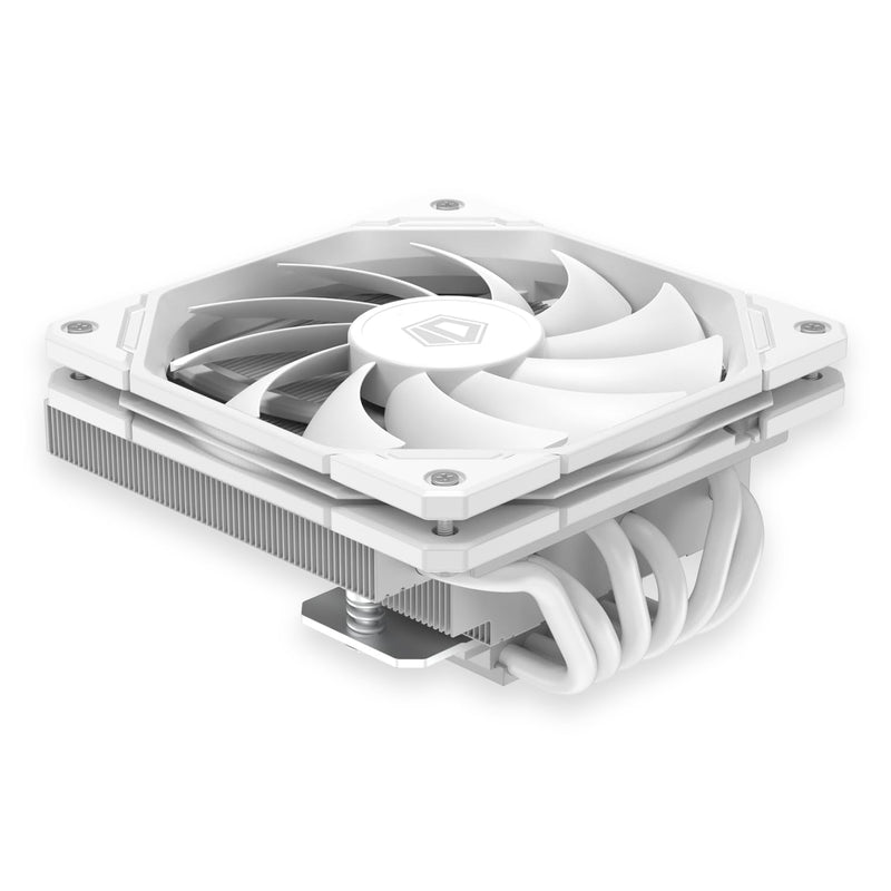 ID-COOLING IS-67-XT White 67mm Height Low Profile CPU Cooler 6 Heatpipes CPU A