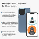 2-Pack Privacy Covers for iPhone 13 Pro/Max, Protects Camera & Face ID