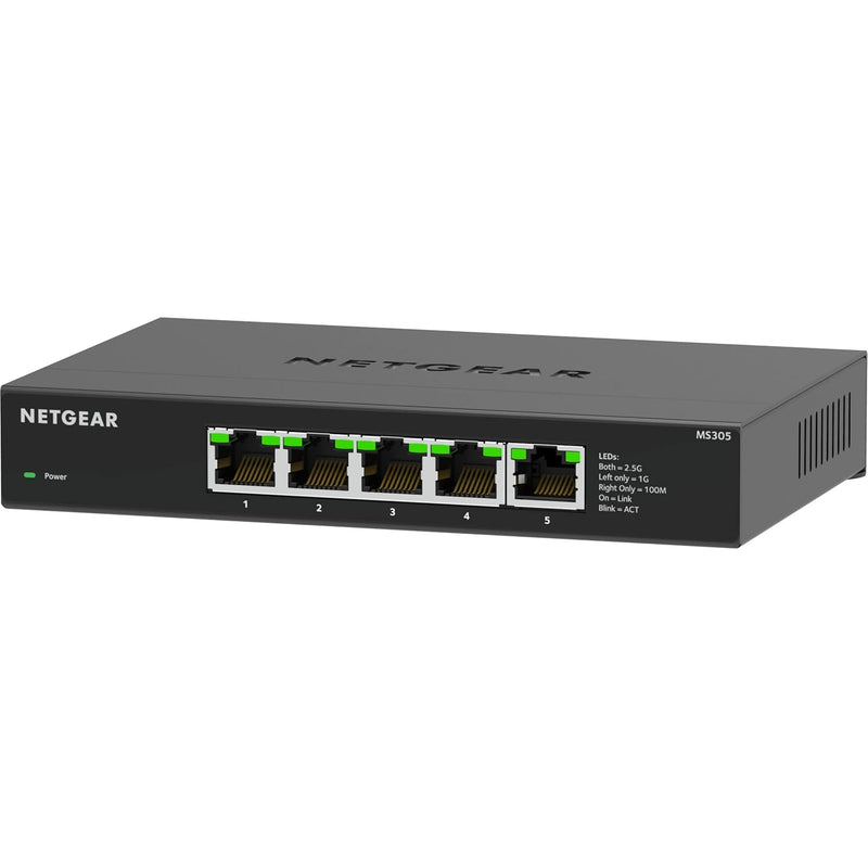 5-Port Multi-Gigabit Ethernet Unmanaged Network Switch (Ms305) - With 5 X 1G/2