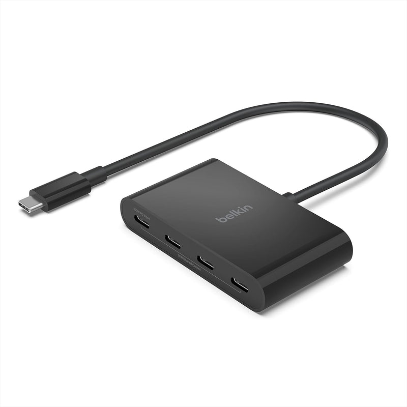 Belkin Connect USB-C™ to 4-Port USB-C Hub, Multiport Adapter Dongle with 4 USB