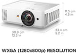 ViewSonic PS502W 4000 Lumens WXGA Short Throw Projector, HDMI, USB-A